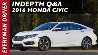 Indepth Q&A: 2016 Honda Civic with HondaPro Jason