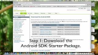Tutorial: Establishing an Android development environment on a Mac