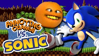 Annoying Orange vs Sonic the Hedgehog!