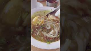 Myanmar food#မုန့်ဟင်းခါးစပ်စပ်လေး