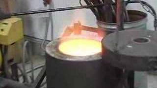 Casting a bronze plaque