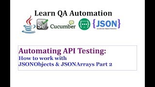 How to work with JSONObjects & JSONArrays Part 2