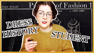 Dress History Student: A Week in the Life