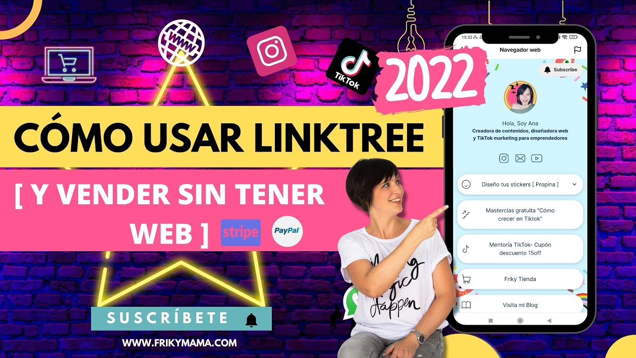 Cómo Crear Mi #linktree Gratis Para Instagram [ Tutorial 2022 ] - YouTube