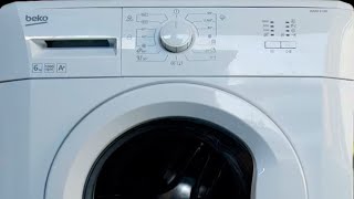 Beko WMB 6100 tutorial english version