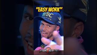 Shakur Stevenson FIRST WORDS after STOPPING Josh Padley!