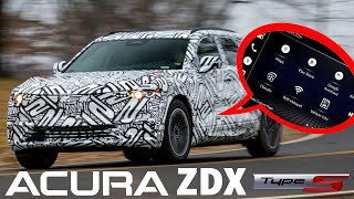 *NEW DETAILS* Acura's 2024 ZDX's software is a MASSIVE upgrade - RIP Touchpad?!