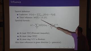 Boolean function analysis: beyond the Boolean cube - Yuval Filums