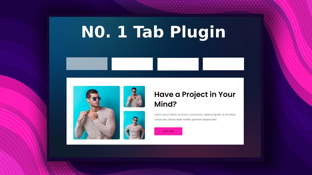 Tabs Responsive Plugin Wordpress Youtube