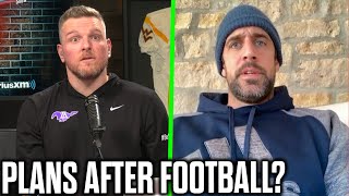 Aaron Rodgers Tells Pat McAfee His Plans After Football