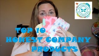 TOP 10 HONEST COMPANY PRODUCTS + REVIEWS (Formal Friday #17)