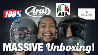 Unboxing Almost 50k Worth of Motorcycle Gear!