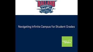 Navigating Infinite Campus For Student Grades