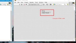 Getting started with Labview programming: tutorial 2