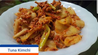 How to cook Easy Korean Tuna Kimchi Bokkeum