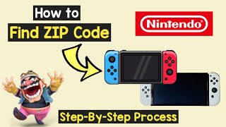 Find Zip Code Nintendo Switch | Nintendo eShop Postal Code | Change Nintendo Switch ZIP Postal Code