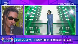 Sanremo 2024, le emozioni di Ghali in gara - La Volta Buona 08/02/2024