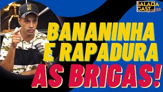 AS BRIGAS DE BANANINHA E RAPADURA! ✂️ SALADACAST  #podcast  #cortespodcast #podcastbrasil