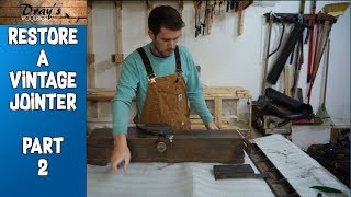 Vintage Craftsman Jointer Restoration (2018) || Part 2