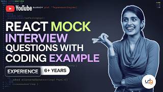 React Interview | Frontend Developer  |  React interview questions 6+ years @uidevguide