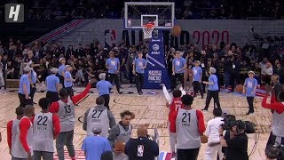 Team Giannis - Half Court Shots Contest - 2020 NBA All-Star Practice