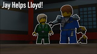 Ninjago: Jay Helps Lloyd Overcome his Fear of Storms