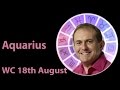 Aquarius Weekly Horoscope from 18th August 2014