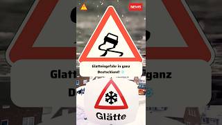 Glatteis! Seit Freitag sorgt Winterwetter in Deutschland für gefährliche Straßenverhältnisse.