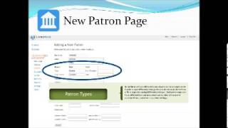 Library World Patron Module