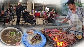 Cơm bò chất lượng mà rẻ 30k phần cơm có thêm tô súp cháo xương luôn