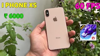 refurbished iphone xs free fire test // iphone xs free fire gameplay // iphone xs review 2025