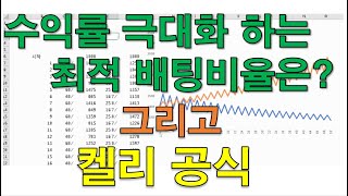 9-1. 수익률을 극대화하는 최적배팅은?(그리고 켈리공식에 대하여)