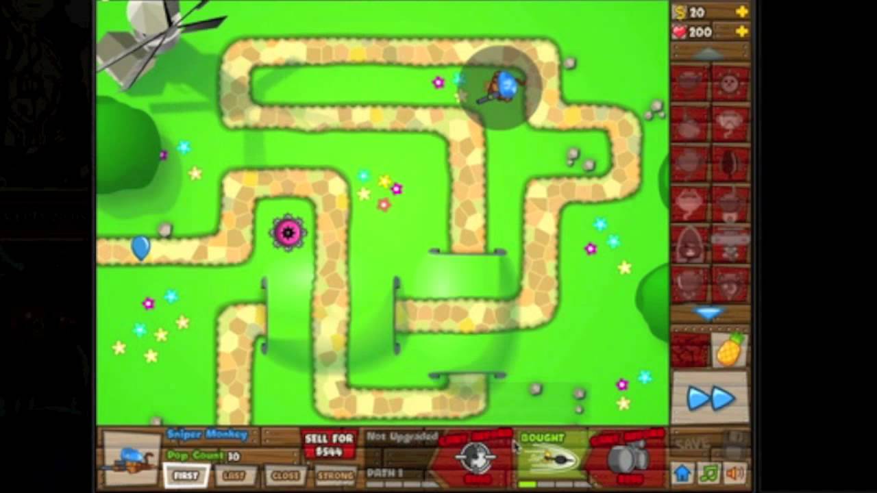 Bloons Tower Defence 5 Let's Play: Part 1|My Strategy - YouTube