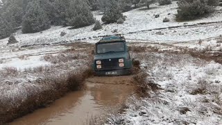 Karlı çamurlu yollarda Off-road yaptık. 🏆 Vitara | Galloper | Navara | Dodge | Denizli Pusoff20