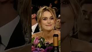 Nothing just #keiraknightley’s reaction to being announced as a #oscar nominee for daily self care