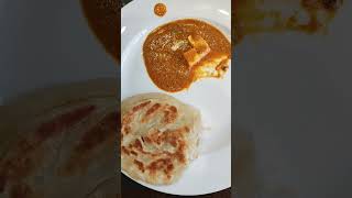 bun porotta with paneer butter masala #buns #porotta #with #paneer #butter #masala