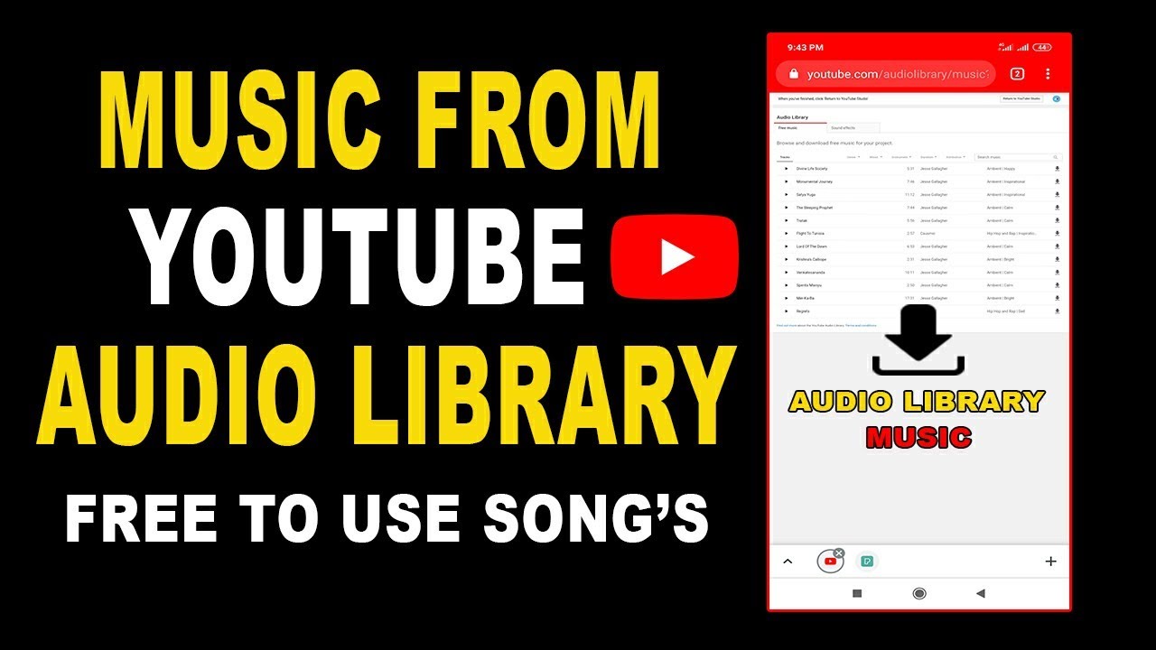 Youtube Audio Library Song S Youtube