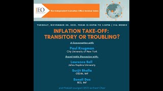 IEO Virtual Seminar: Inflation Take-Off: Transitory or Troubling?