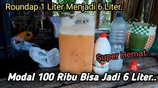 Cara Memperbanyak Herbisida Pembasmi Rumput Liar..