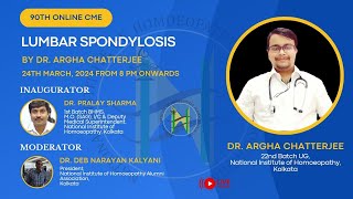 LIVE 89 |Online CME Sessions | Ep. 90 (Lumbar Spondylosis)