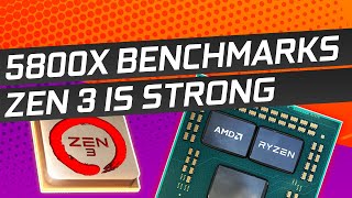 AMD 5800X Benchmark Spotted! Beats 10900K, but Not in Everything!