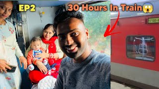 EP2|| First Time Family Ke Saat Itna Longest Train Journey|| Ananya Express|| Kolkata To Jaipur||