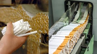 How Cigarettes are Made in a Factory Marlboro