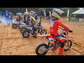 Criançada que acelera forte as motinha de Motocross 2022, Paranaense de Motocross 2022 - 65cc (4k)