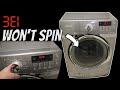 #MTBPlanB Front load washer won't spin, error code 3e1.