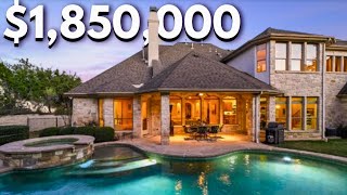 INSIDE AUSTIN'S MOST EXPENSIVE LUXURY HOME ON 1+ ACRE WORTH $1.8M