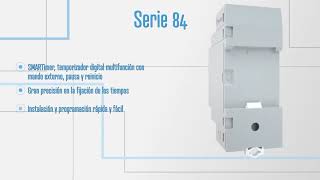 Serie 84   SMARTimer, temporizador digital multifunción   Finder