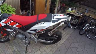 Aprilia SX 50 2016 with/without silencer