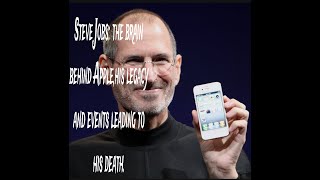 Apple co-founder Steve Jobs,his biography,lifestyle,legacy and issues leading  to his death.