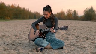 Yamaha TAG3C guitar featuring Martina Blazeska